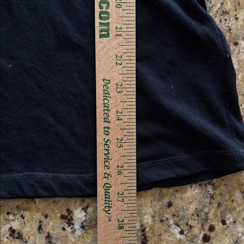 Hollister Shirt Navy Blue Y2K Long Sleeve Medium Bird‎ Logo Slim Fit 2010s - Picture 8 of 8